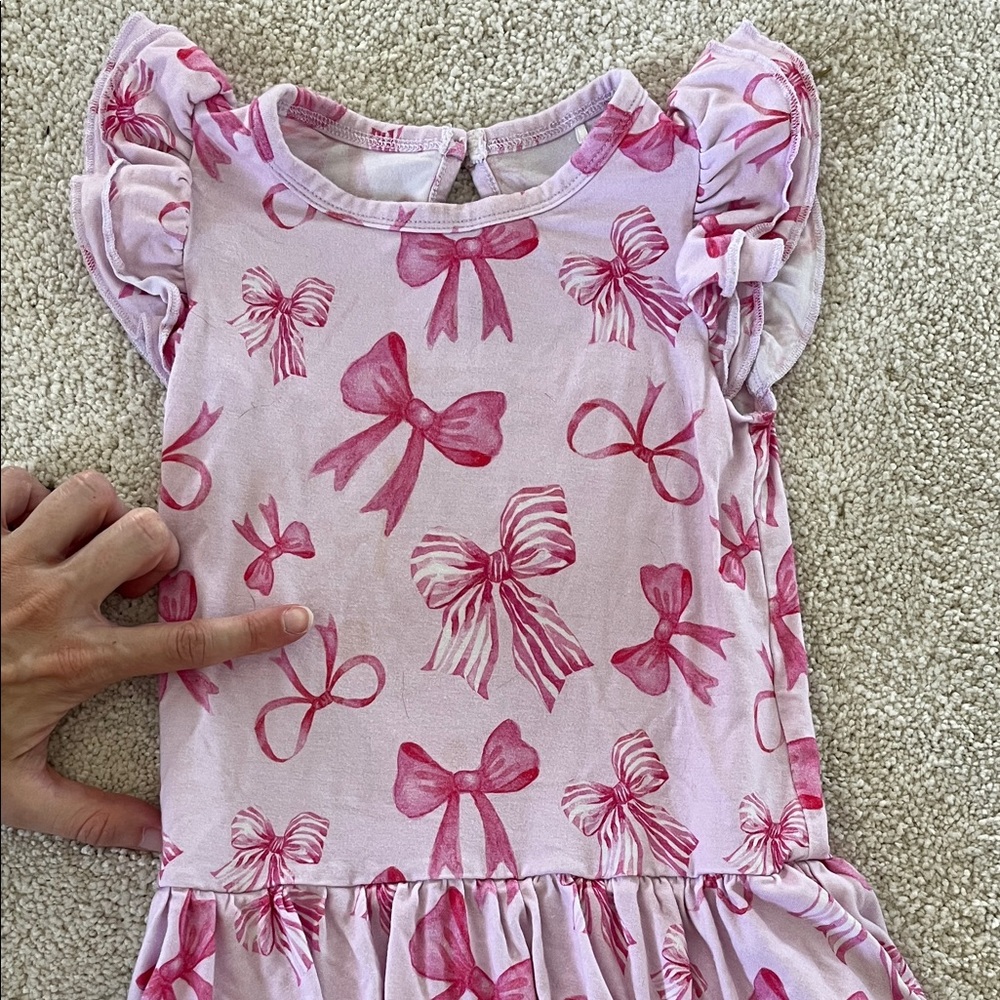 Bums and Roses Ribbon Dress - Picture 2 of 4